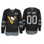 Maglia Hockey Pittsburgh Penguins Personalizzate Nero