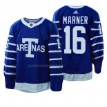Maglia Hockey Toronto Maple Leafs Mitchell Marner 1918 Arenas Throwback Blu