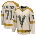 Maglia Hockey Vegas Golden Knights William Karlsson 2024 Winter Classic Breakaway Crema