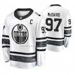 Maglia Hockey 2019 All Star Edmonton Oilers Connor Mcdavid Bianco