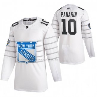 Maglia Hockey 2020 All Star New York Rangers Panarin Autentico Bianco