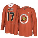 Maglia Hockey Anaheim Ducks Ryan Kesler New Season Practice Arancione