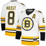 Maglia Hockey Boston Bruins Cam Neely Mitchell & Ness 1993-94 Blue Line Bianco