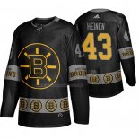 Maglia Hockey Boston Bruins Danton Heinen Breakaway Nero