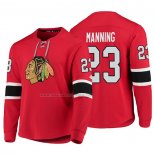 Maglia Hockey Chicago Blackhawks Brandon Manning Platinum Rosso