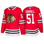 Maglia Hockey Chicago Blackhawks Brian Campbell Home 2018 Rosso