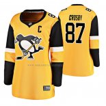 Maglia Hockey Donna Pittsburgh Penguins Sidney Crosby Alternato Breakaway Or