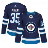 Maglia Hockey Donna Winnipeg Jets Steve Mason Home Autentico Giocatore Blu