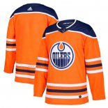 Maglia Hockey Edmonton Oilers Blank Home Autentico Arancione