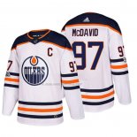Maglia Hockey Edmonton Oilers Connor Mcdavid 2018 Bianco