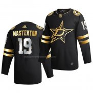 Maglia Hockey Golden Edition Dallas Stars Bill Masterton Limited Autentico 2020-21 Nero