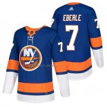 Maglia Hockey New York Islanders Jordan Eberle 2018 Autentico Home Blu