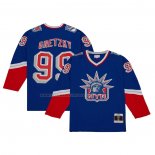 Maglia Hockey New York Rangers Wayne Gretzky Mitchell & Ness 1996-97 Blue Line Blu