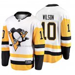Maglia Hockey Pittsburgh Penguins Garrett Wilson 2019 Away Breakaway Bianco