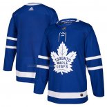 Maglia Hockey Toronto Maple Leafs Blank Home Autentico Blu