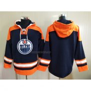 Felpa con Cappuccio Edmonton Oilers Blu