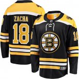 Maglia Hockey Boston Bruins Pavel Zacha Home Breakaway Nero