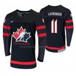 Maglia Hockey Canada Alexis Lafreniere 2020 Iihf World Junior Championship Nero