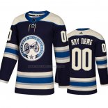 Maglia Hockey Columbus Blue Jackets Personalizzate Alternato Autentico Blu