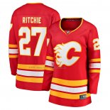 Maglia Hockey Donna Calgary Flames Nick Ritchie Home Breakaway Rosso