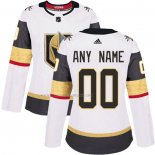 Maglia Hockey Donna Vegas Golden Knights Personalizzate Away Bianco