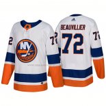 Maglia Hockey New York Islanders Anthony Beauvillier New Outfitted 2018 Bianco