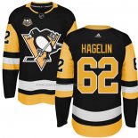 Maglia Hockey Pittsburgh Penguins Carl Hagelin 50 Anniversary Home Premier Nero