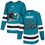 Maglia Hockey San Jose Sharks Brent Burns Drift Fashion Verde