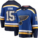Maglia Hockey St. Louis Blues Jakub Vrana Home Breakaway Blu