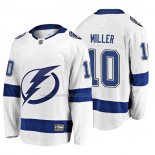 Maglia Hockey Tampa Bay Lightning J.t. Miller 2019 Away Breakaway Bianco