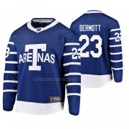 Maglia Hockey Toronto Maple Leafs Travis Dermott Throwback Breakaway Giocatore Blu