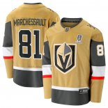 Maglia Hockey Vegas Golden Knights Jonathan Marchessault 2023 Stanley Cup Champions Home Breakaway Or