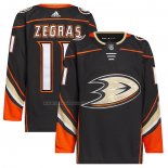 Maglia Hockey Anaheim Ducks Trevor Zegras Home Autentico Pro Primegreen Nero