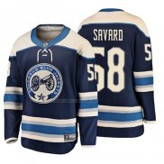 Maglia Hockey Bambino Columbus Blue Jackets David Savard 2019 Alternato Breakaway Blu