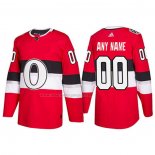 Maglia Hockey Bambino Ottawa Senators Personalizzate Autentico 2017 100 Classic Rosso