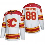 Maglia Hockey Calgary Flames Andrew Mangiapane 2019 Heritage Classic Autentico Bianco