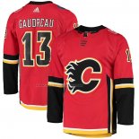 Maglia Hockey Calgary Flames Johnny Gaudreau Alternato Autentico 2020-21 Rosso