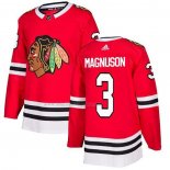 Maglia Hockey Chicago Blackhawks Keith Magnuson Home Autentico Rosso