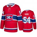 Maglia Hockey Montreal Canadiens Charles Hudon Home Autentico Rosso