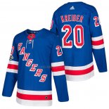 Maglia Hockey New York Rangers Chris Kreider Autentico Home 2018 Blu