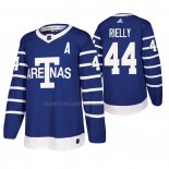Maglia Hockey Toronto Maple Leafs Morgan Rielly Throwback Autentico Blu