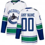 Maglia Hockey Vancouver Canucks Personalizzate Away Bianco