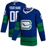 Maglia Hockey Vancouver Canucks Personalizzate Blu