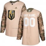 Maglia Hockey Vegas Golden Knights Personalizzate Autentico 2017 Veterans Day Camuffamento