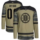 Maglia Hockey Boston Bruins Personalizzate Military Appreciation Team Autentico Practice Camuffamento