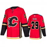 Maglia Hockey Calgary Flames Dillon Dube Home Rosso