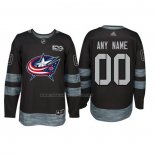 Maglia Hockey Columbus Blue Jackets Personalizzate Nero