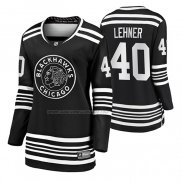 Maglia Hockey Donna Chicago Blackhawks Robin Lehner Premier Alternato Nero