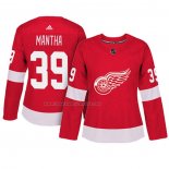 Maglia Hockey Donna Detroit Red Wings Anthony Mantha Autentico Giocatore Rosso