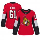 Maglia Hockey Donna Ottawa Senators Mark Stone Autentico Giocatore Rosso